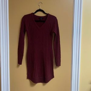 Maroon/purpleish dress